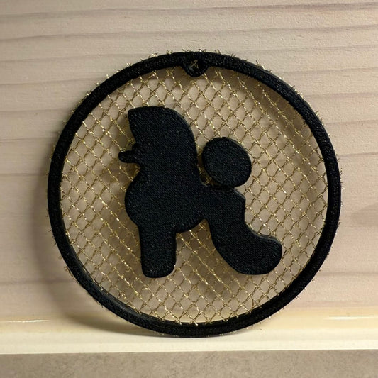 Poodle Ornament