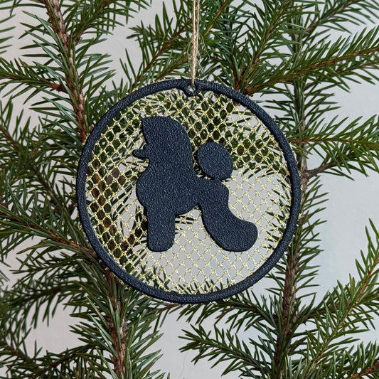 Villakoira-ornamentti