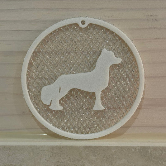 Chinese Crested Dog Ornament