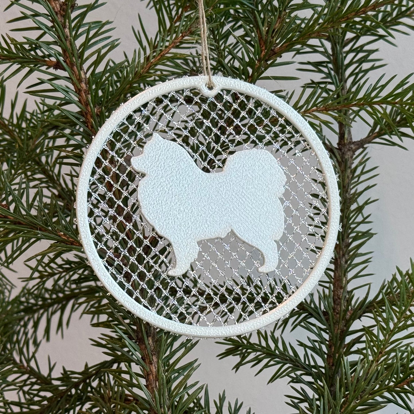 Suomenlapinkoira-ornamentti