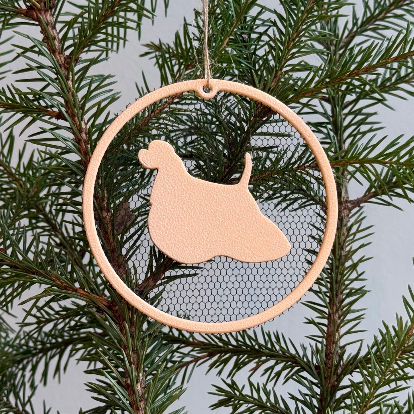 Amerikancockerspanieli-ornamentti