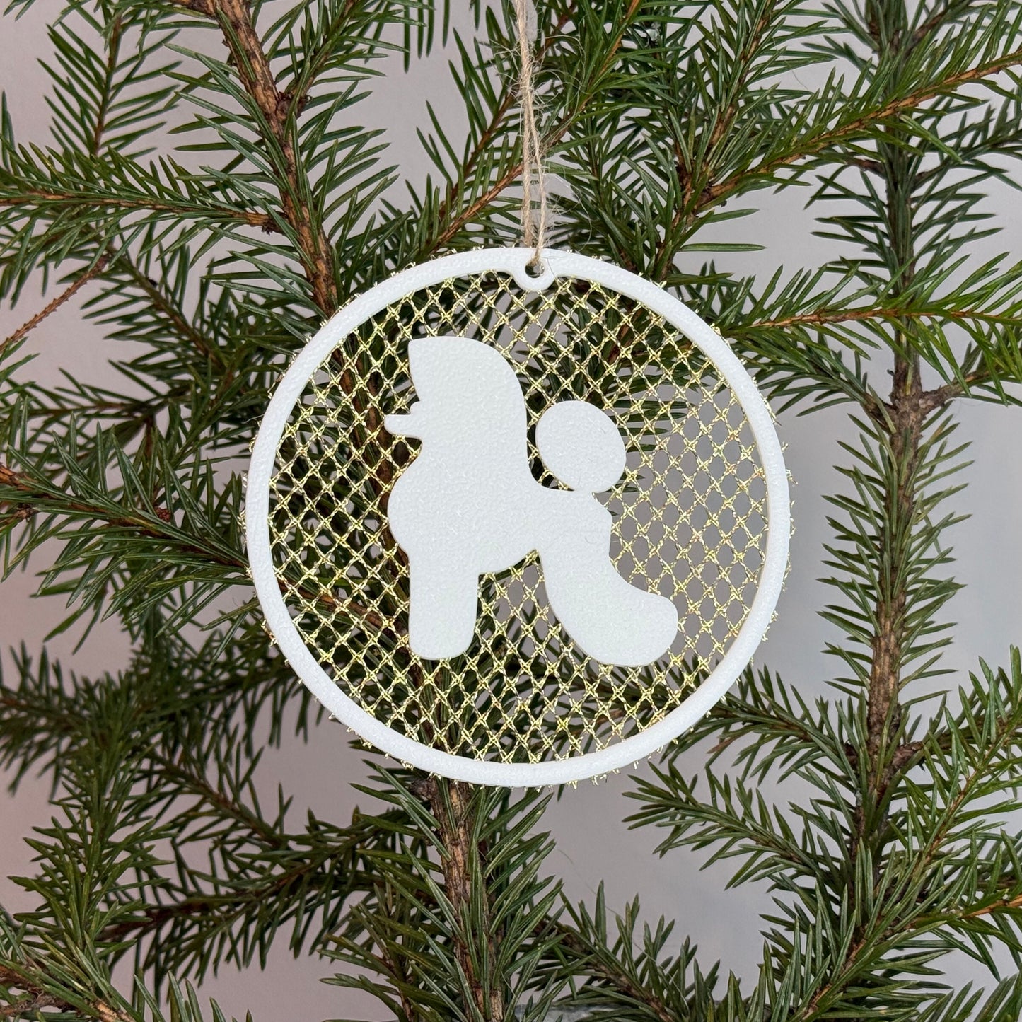 Suomenlapinkoira-ornamentti