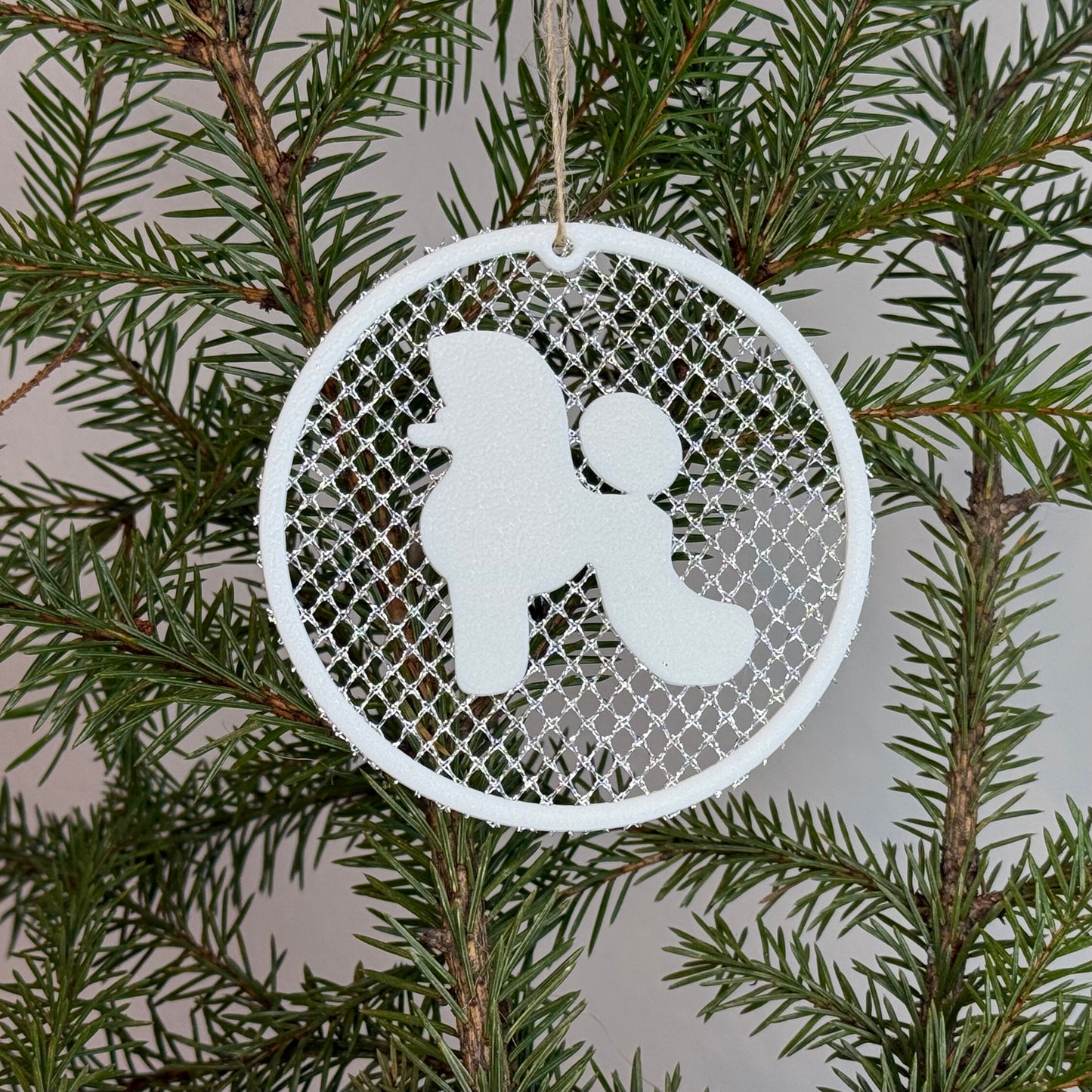 Suomenlapinkoira-ornamentti